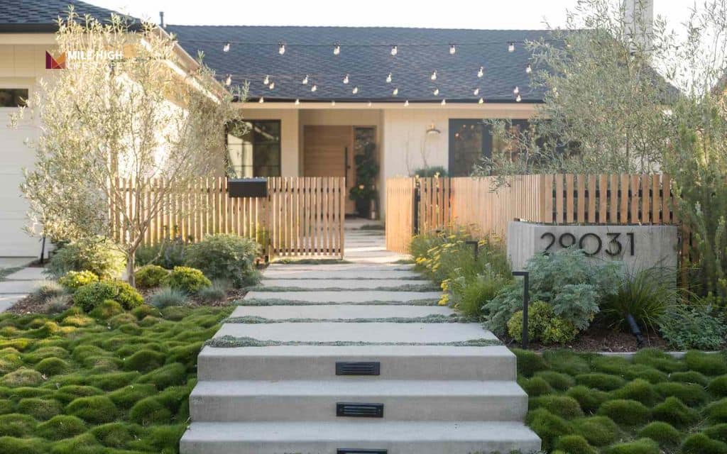 landscaping ideas: Go minimal with clean landscaping