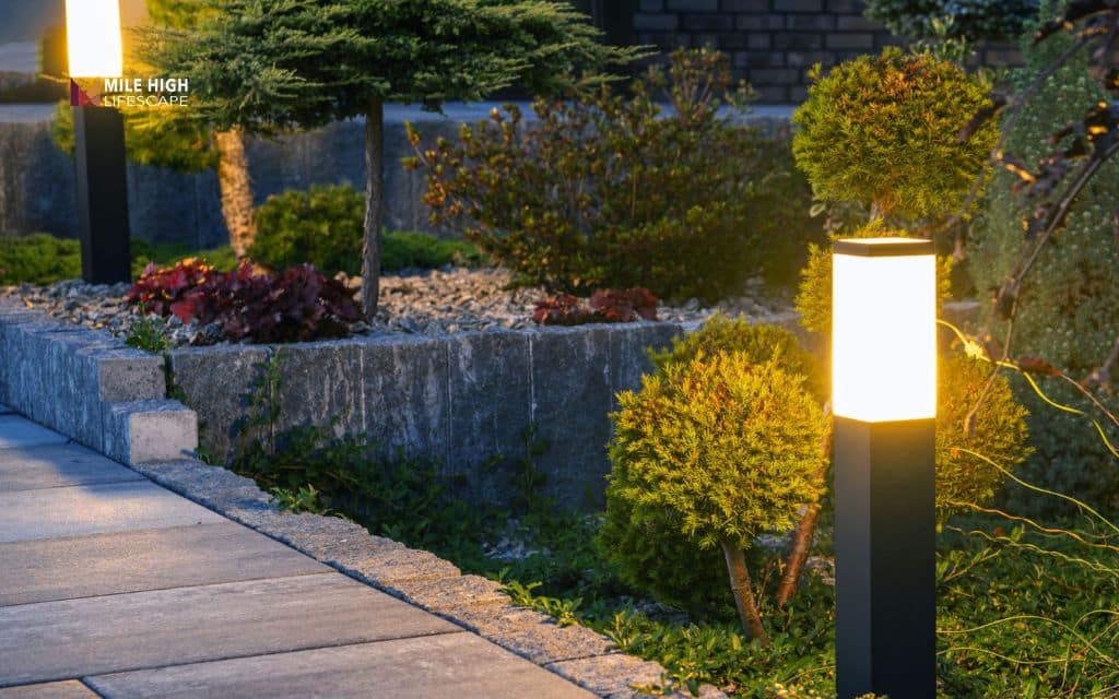 House landscape lighting: Illuminate garden walkways with style