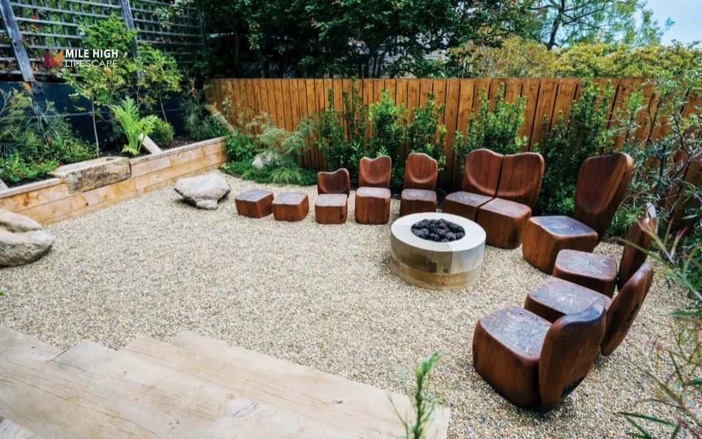Landscape ideas for front of house: Replace lawn with a gravel or decomposed granite garden