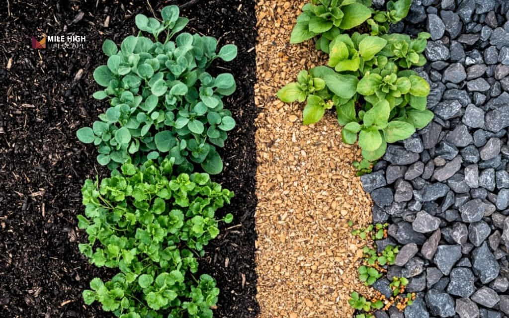 organic mulch vs inorganic mulch