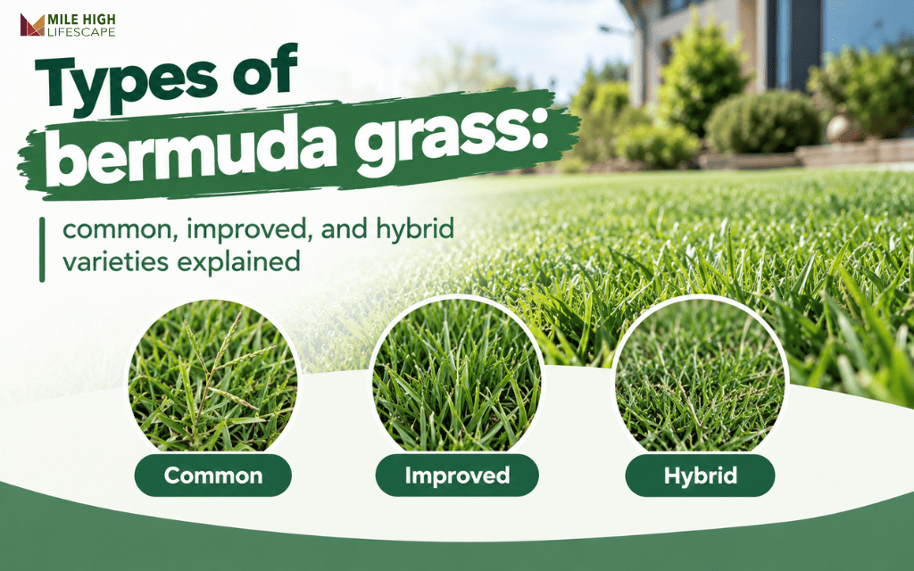 Types of bermuda grass
