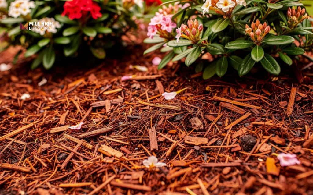 mulch path: Cedar or cypress bark