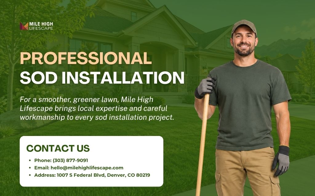 Professional planning makes the best time for sod installation more effective
