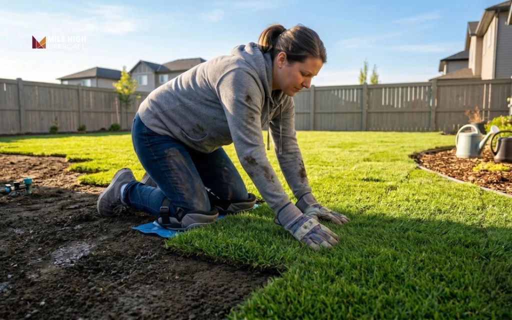 Proper soil temperatures support healthier roots after new sod installation
