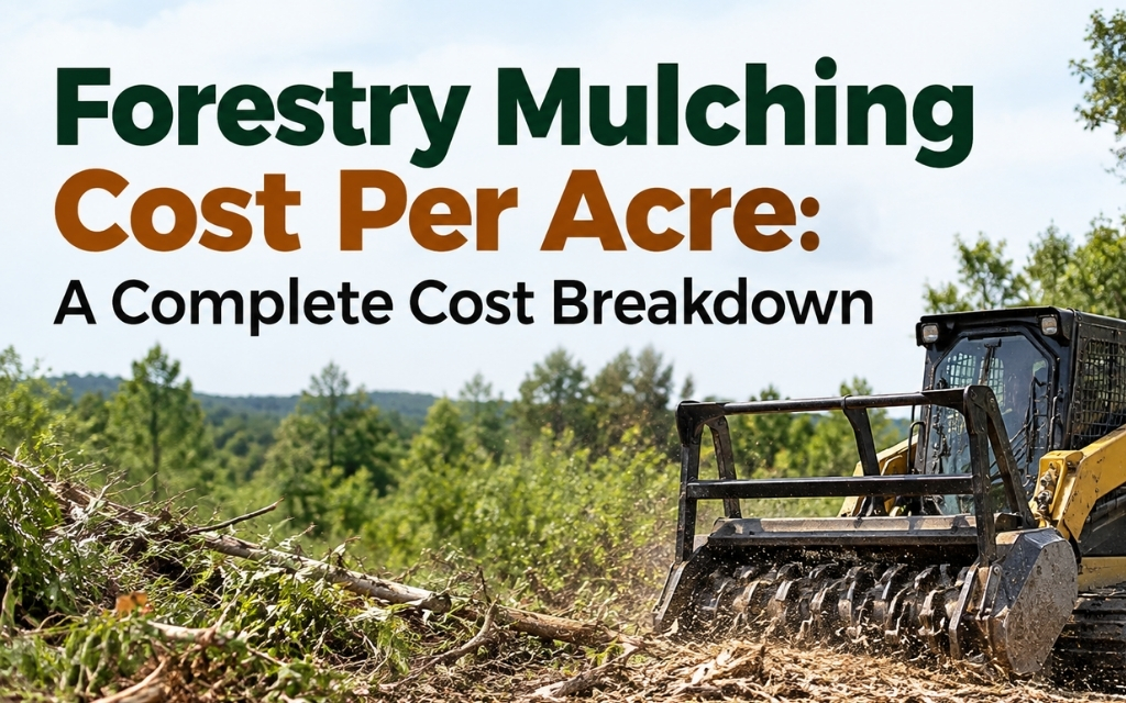 Forestry Mulching Cost Per Acre: A Complete Cost Breakdown