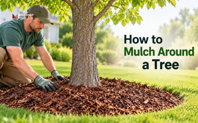 How To Mulch Around A Tree Properly For Healthy Growth