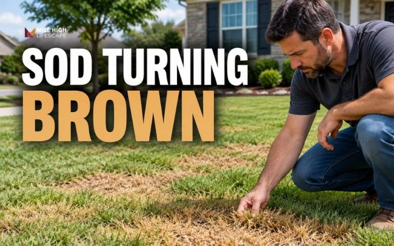 Sod Turning Brown? 7 Common Causes And How To Fix It