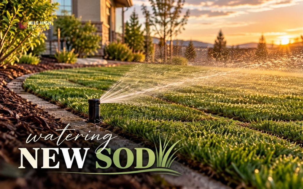 How To Water New Sod For Healthy Root Establishment