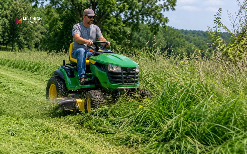 Side discharge or mulch depends heavily on clipping volume and conditions